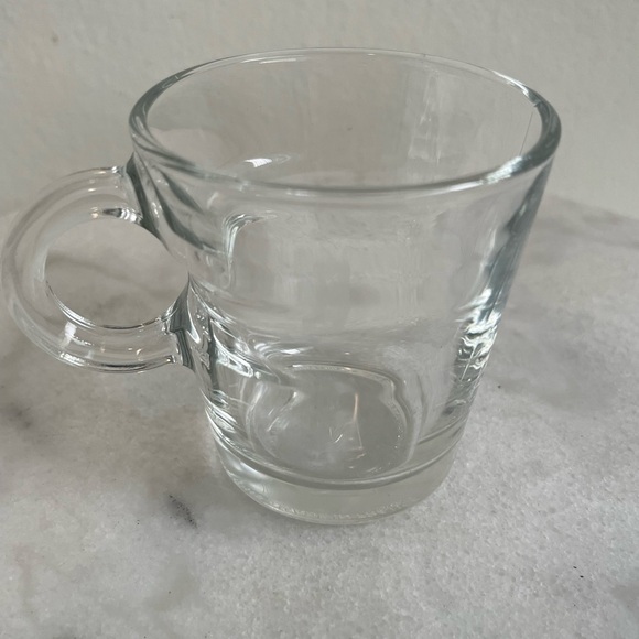 Vintage Atelier Oi for Nespresso Espresso Glass Cup and Stainless Steal Saucer - Picture 10 of 14